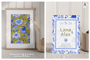 Blue Chinoiserie Patterns & Motifs, a Pattern Graphic by Rose Design (Thumbnail 3 of 12)