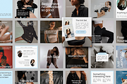 Minimal Social Media Templates, a Social Media Template by Brand & Bloom (Thumbnail 4 of 8)