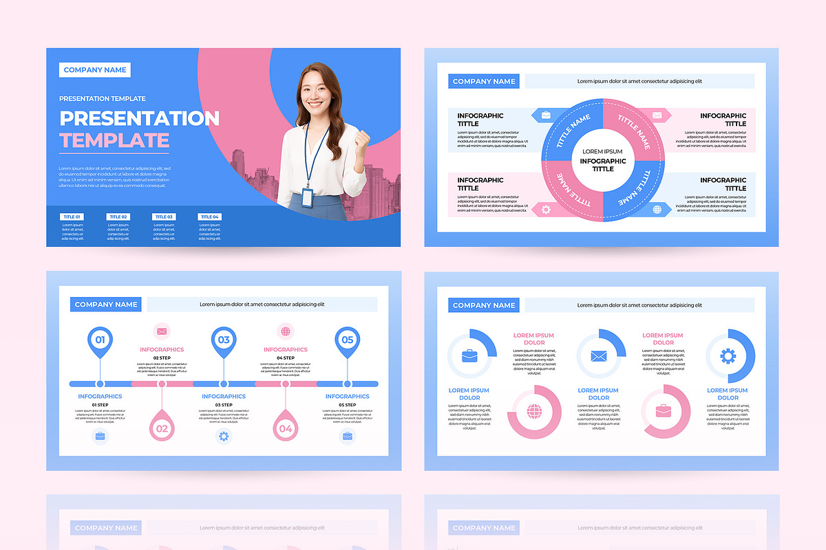 Business Plan PowerPoint Template, a Presentation Template by CreativeUP (Photo 5 of 6)