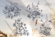 Wildflower Meadow Vector Set, a Decorative Illustration by Molly art (Thumbnail 4 of 12)