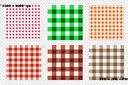 Gingham Plaid Pattern Digital Papers, a Pattern Graphic by Gfx Expert Team (Thumbnail 2 of 3)