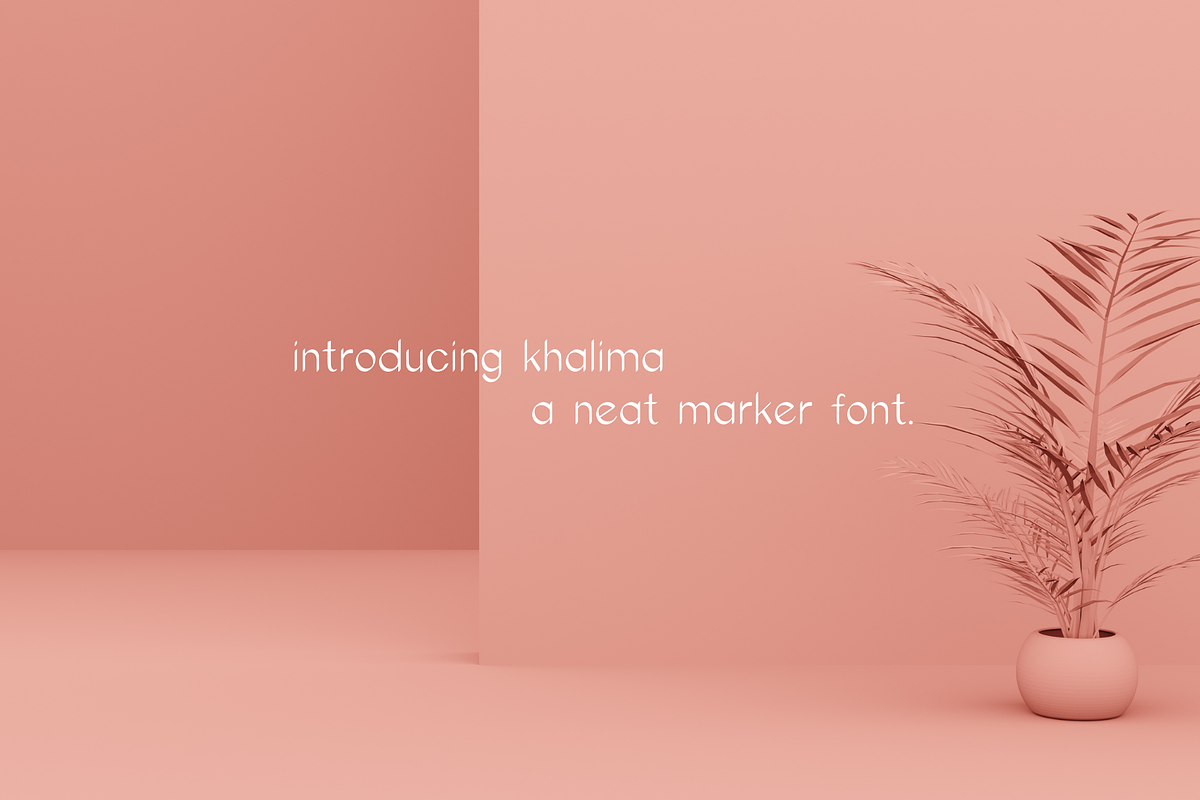 Khalima Neat Marker Font, a Script Font by Sofia Skoog (Photo 2 of 15)