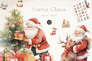 Santa Claus, a Seasonal Illustration by heyiamalice (Thumbnail 1 of 17)