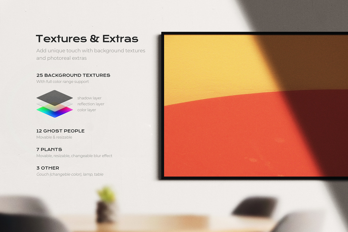 50 frame mockup bundle creator kit, a Household Mockup by FoundImages (Photo 3 of 54)