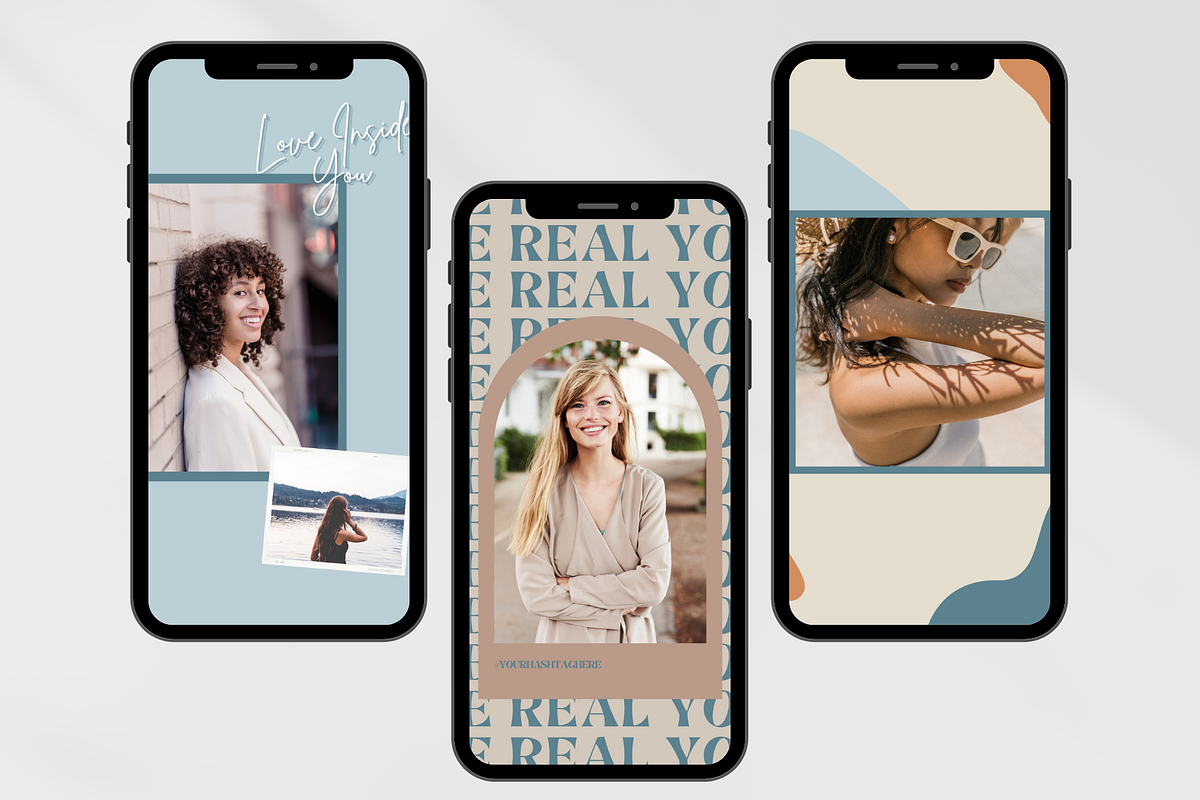 Instagram Story Templates Boho Canva, a Social Media Template by Boltik Studio (Photo 4 of 7)