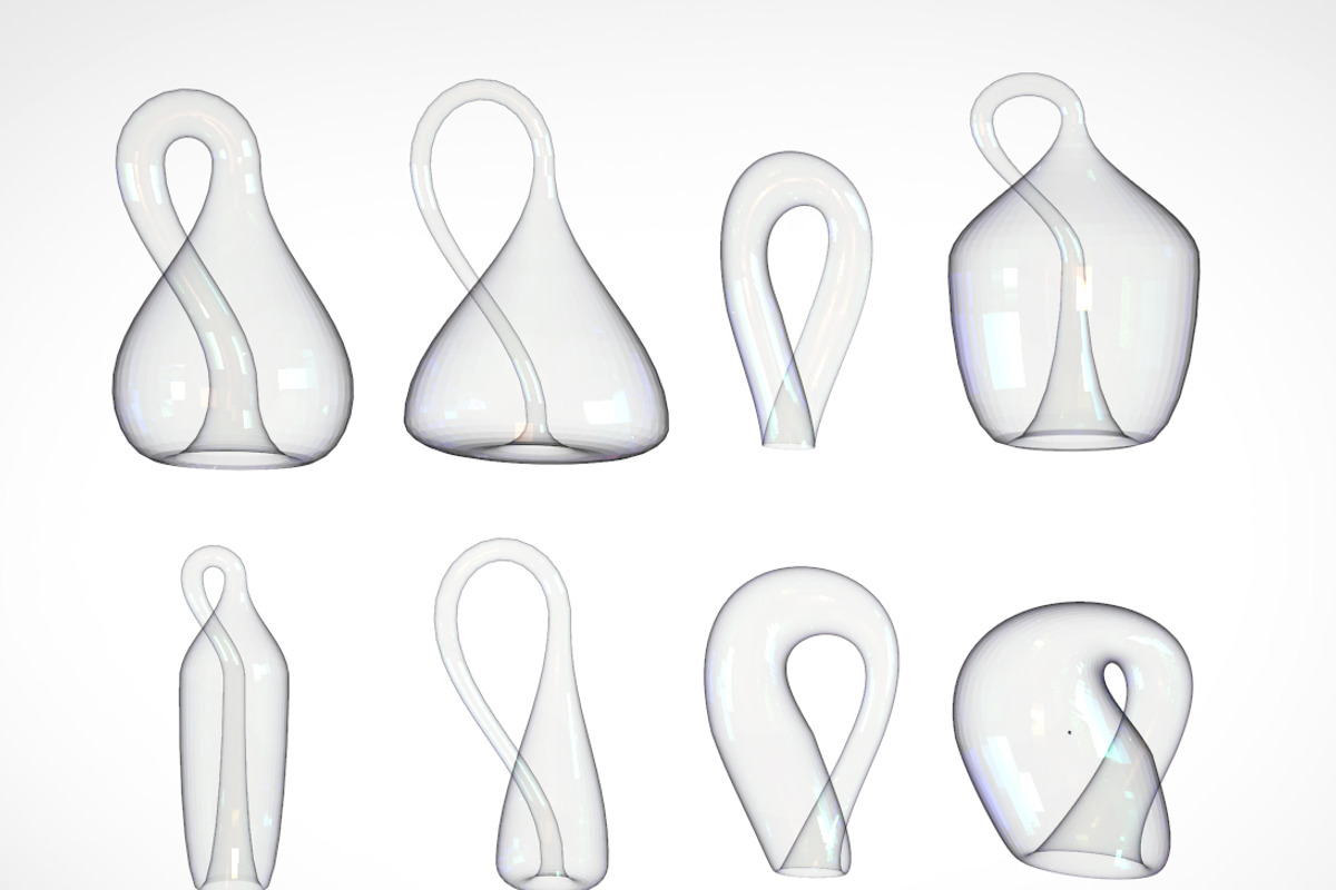 Klein Bottle - 8 Low-Poly 3D models, an Object 3D Model by Kseniya-Omega (Photo 1 of 4)