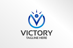 Victory Logo Template