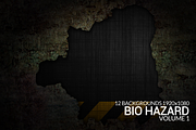 12 Bio Hazard Grunge Backgrounds, a Texture Graphic by Designer Essentials (Thumbnail 10 of 12)