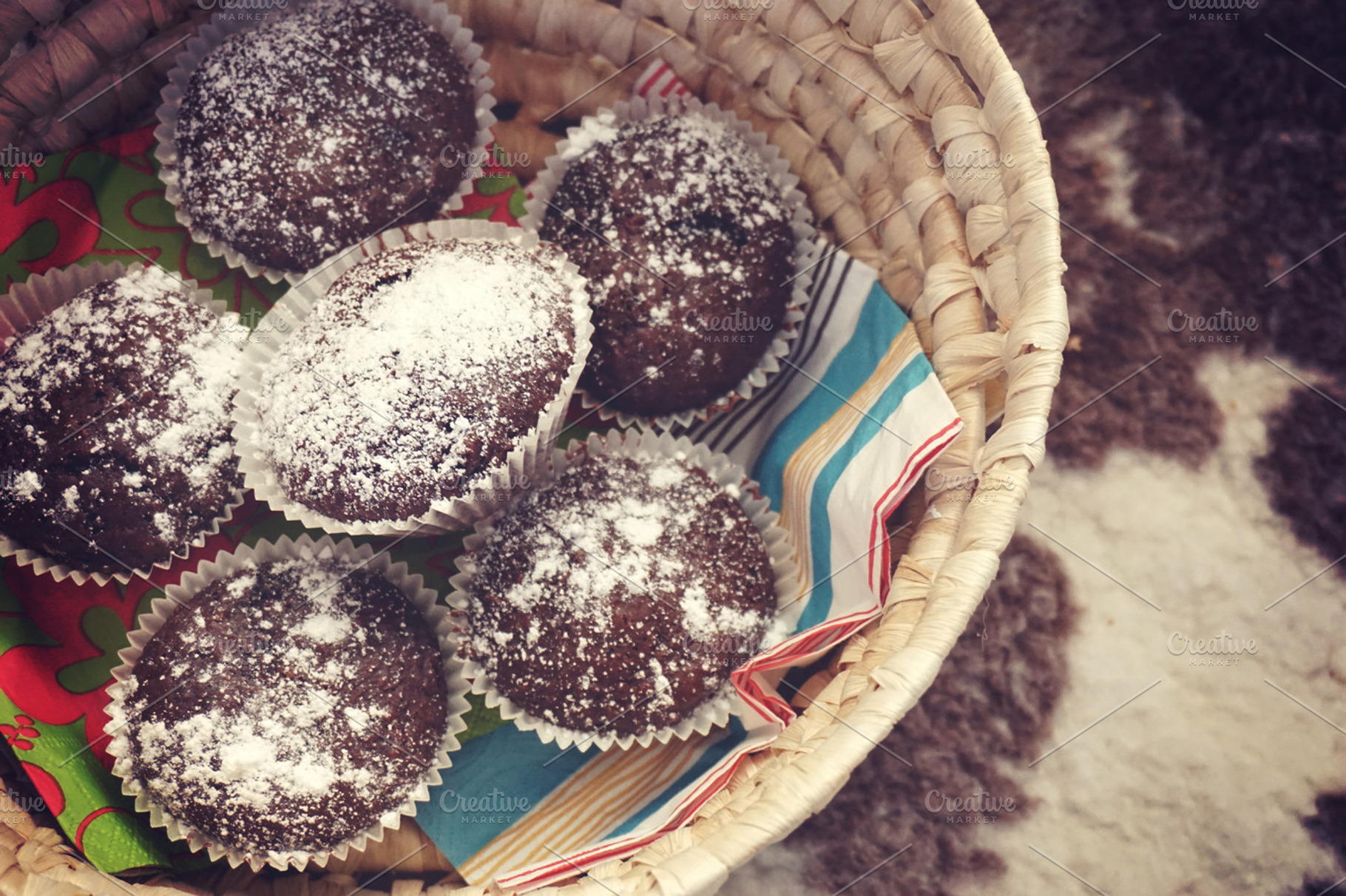 Coconut Muffins 3 Stock Photograph