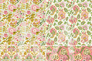 Floral Ephemera Boho Printable Paper, a Pattern Graphic by Maishop (Thumbnail 6 of 8)