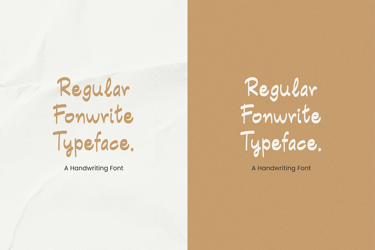 Fonwrite, Handwritten Font., a Handwritten Font by Kaikhia (Photo 7 of 8)
