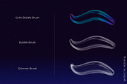 Bubble brushes for PROCREATE, a Brush Add-On by PixelJungle (Thumbnail 3 of 3)