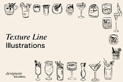 Drinks & Cocktails Illustrations, a Decorative Illustration by ginni illustrations (Thumbnail 3 of 5)