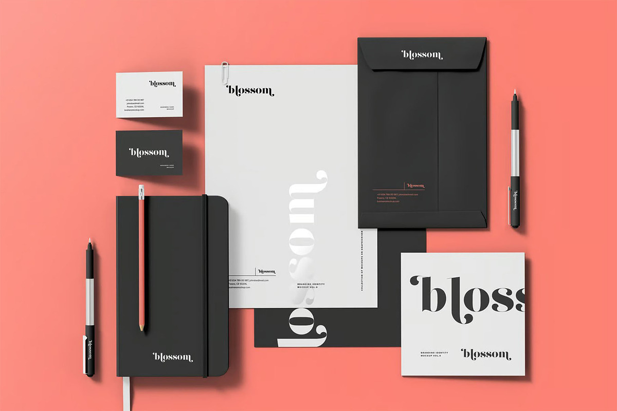 Stationary Branding Mock-up, a Product Mockup by zippypixelstudio (Photo 9 of 10)