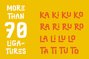 Rocket Turtle Funky Display Font, a Script Font by Fontura Design (Thumbnail 9 of 9)