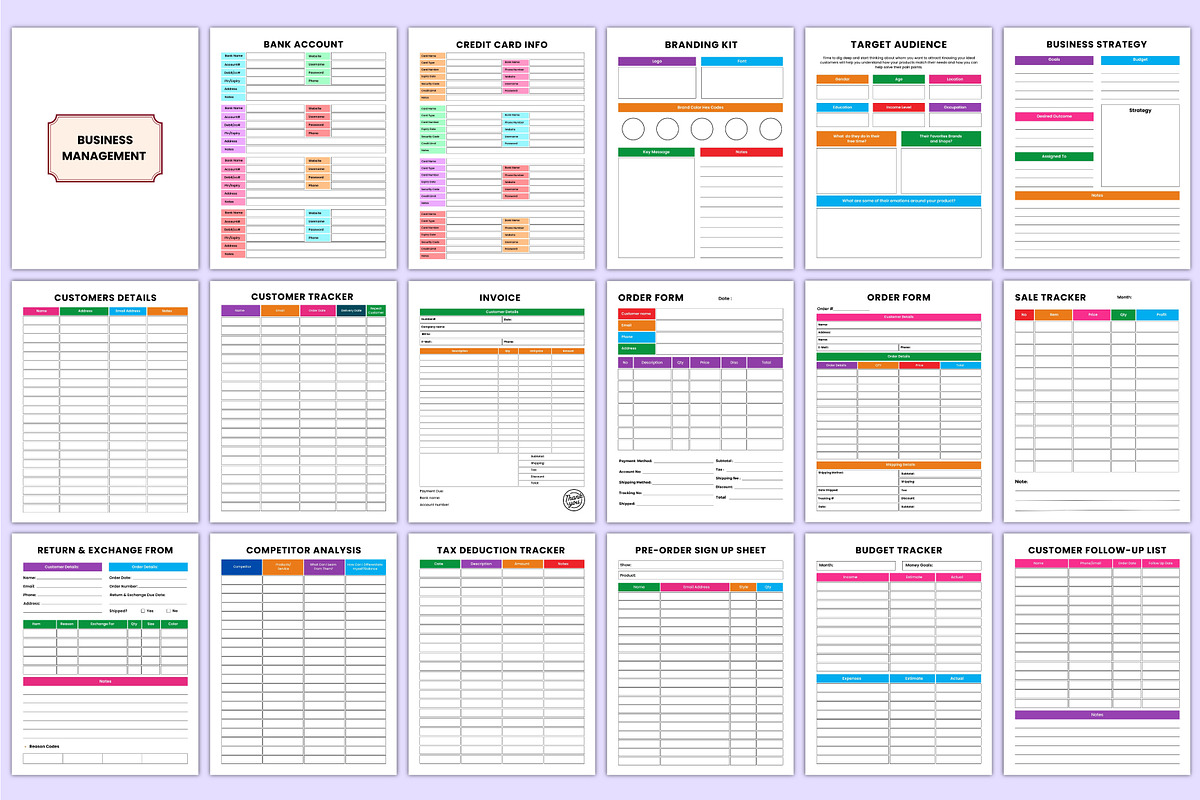 Ultimate 2026 ADHD Life Organizer, a Stationery Template by Mustafiz (Photo 5 of 10)