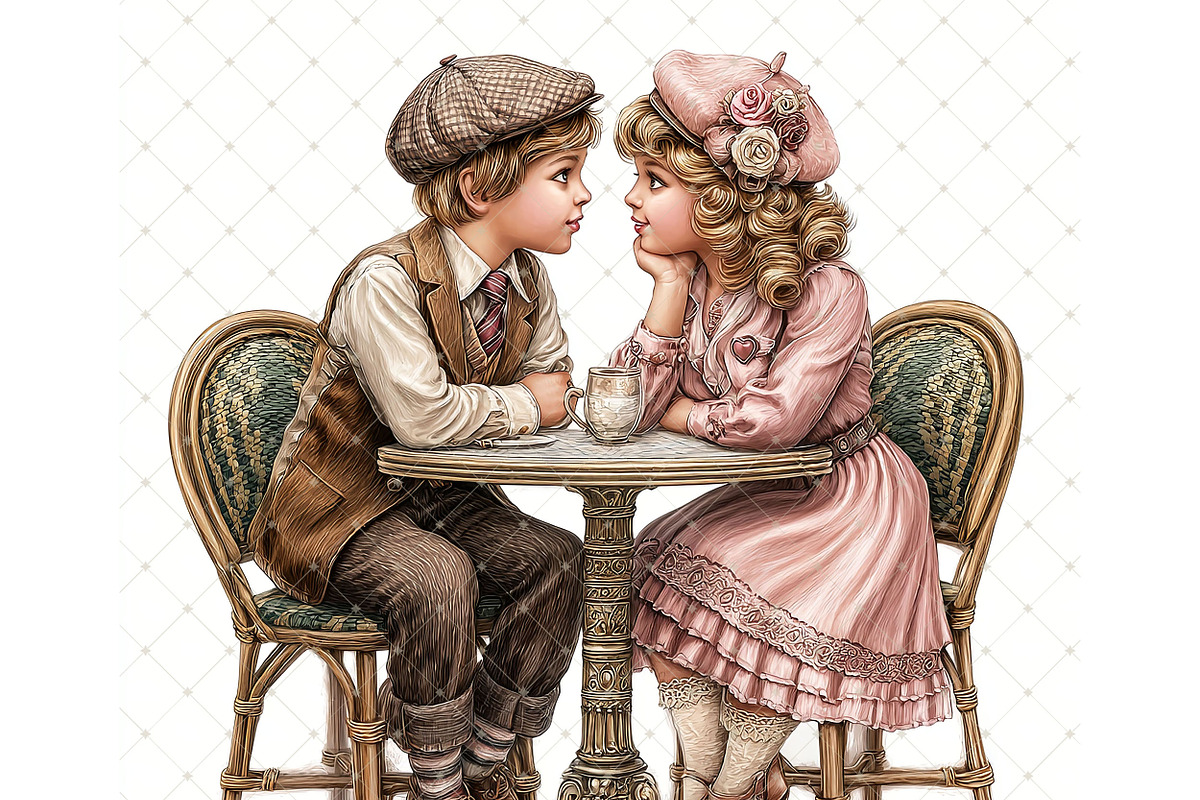 Romance Time Clipart JPG, a Person Illustration by Memories By Lea (Photo 11 of 20)