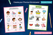 Phonics Objects Collection, an Education Illustration by Gulnara Sabirova (Thumbnail 23 of 26)