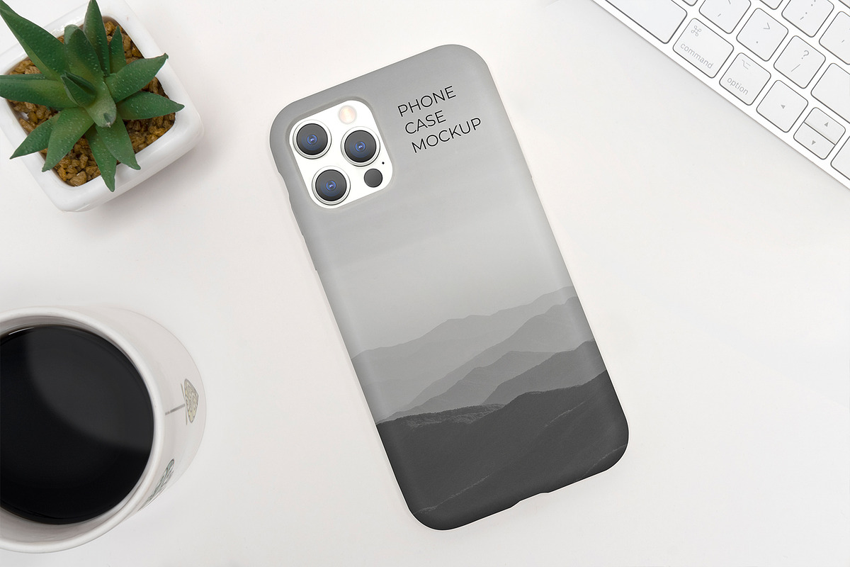 Phone Case Mockup, a Packaging Mockup by Graphicnugget (Photo 4 of 5)