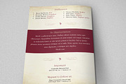 Watercolor Funeral Program Template, a Templates & Theme by Godserv Designs (Thumbnail 6 of 6)