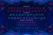 Pulse Display – Sci-Fi Techno Font, a Font by PutraCetol Studio (Thumbnail 5 of 5)