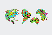 Globe in Stripes, an Object Graphic by cesgra (Thumbnail 2 of 5)