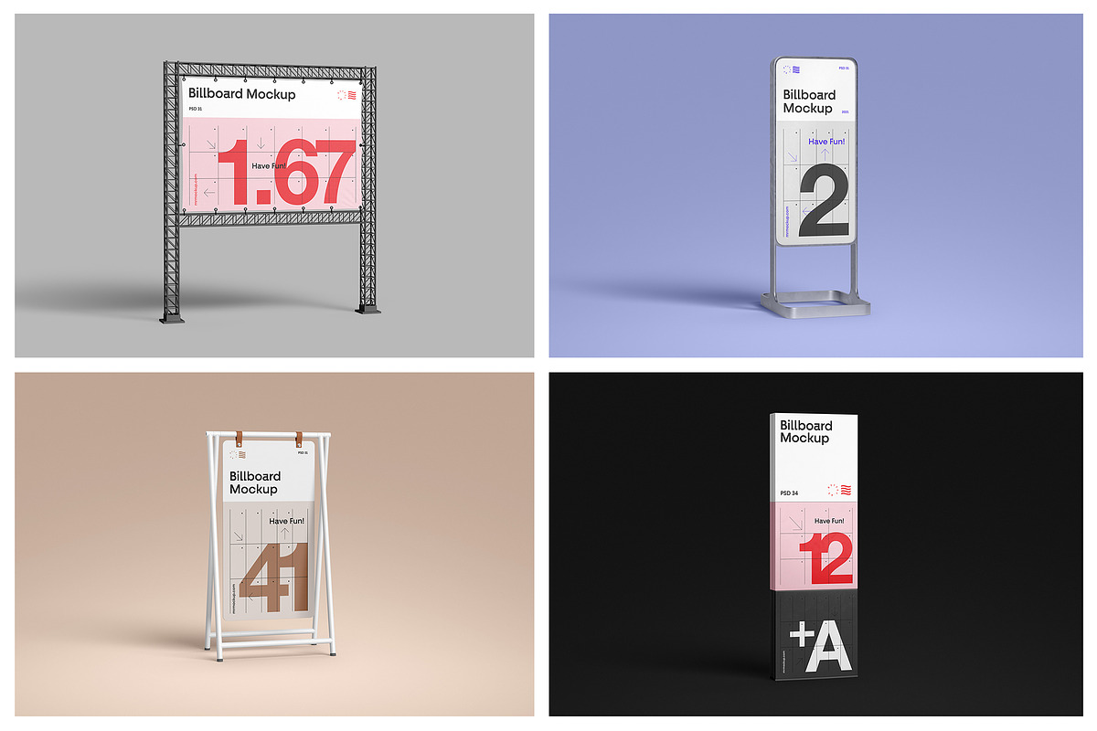 Billboard Mockups + Banners & Signs, an Advertising Mockup by Mr.Mockup™ (Photo 11 of 16)