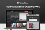 High Converting Landing Page, a Landing Page Template by Niofix (Thumbnail 1 of 3)