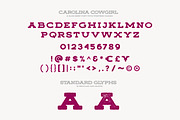 Carolina Cowgirl Slab, a Font by Callie Rian & Co. (Thumbnail 9 of 13)