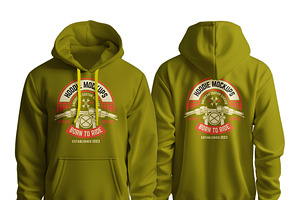 Hoodie Mockup, a Hoody Mockup by Mockupnine