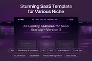 Landzy - SaaS Landing page UI Kit, an UI Kit Template by Creative Perspective (Thumbnail 2 of 8)