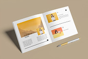 Square Book Mockup, a Books & Magazine Mockup by Graphicell (Thumbnail 4 of 5)