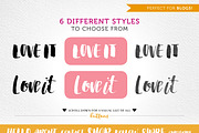 Hand-Lettered Blog Kit, a Templates & Theme by HappyHandsProject (Thumbnail 2 of 5)