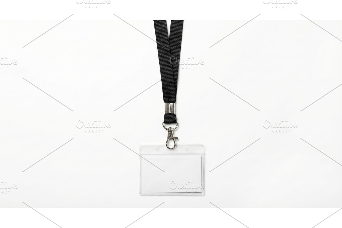 Lanyard Badge Holder, an Object Illustration by CREATIVEDEF