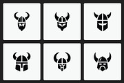 Viking Warrior Logo Set, a Branding & Logo Template by Vectorium Studio (Thumbnail 2 of 2)