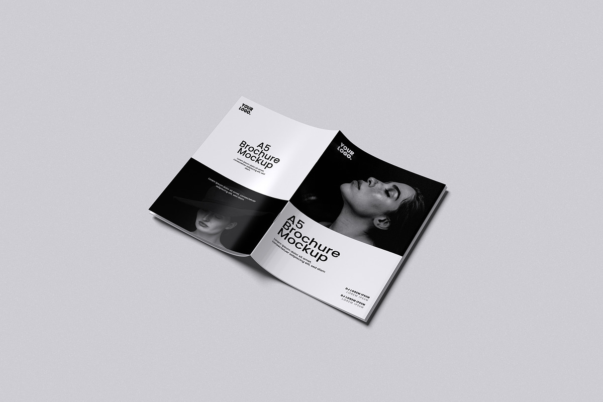 Catalog A5 Mockup, a Brochure Template by HanaSaka_Studio (Photo 3 of 5)