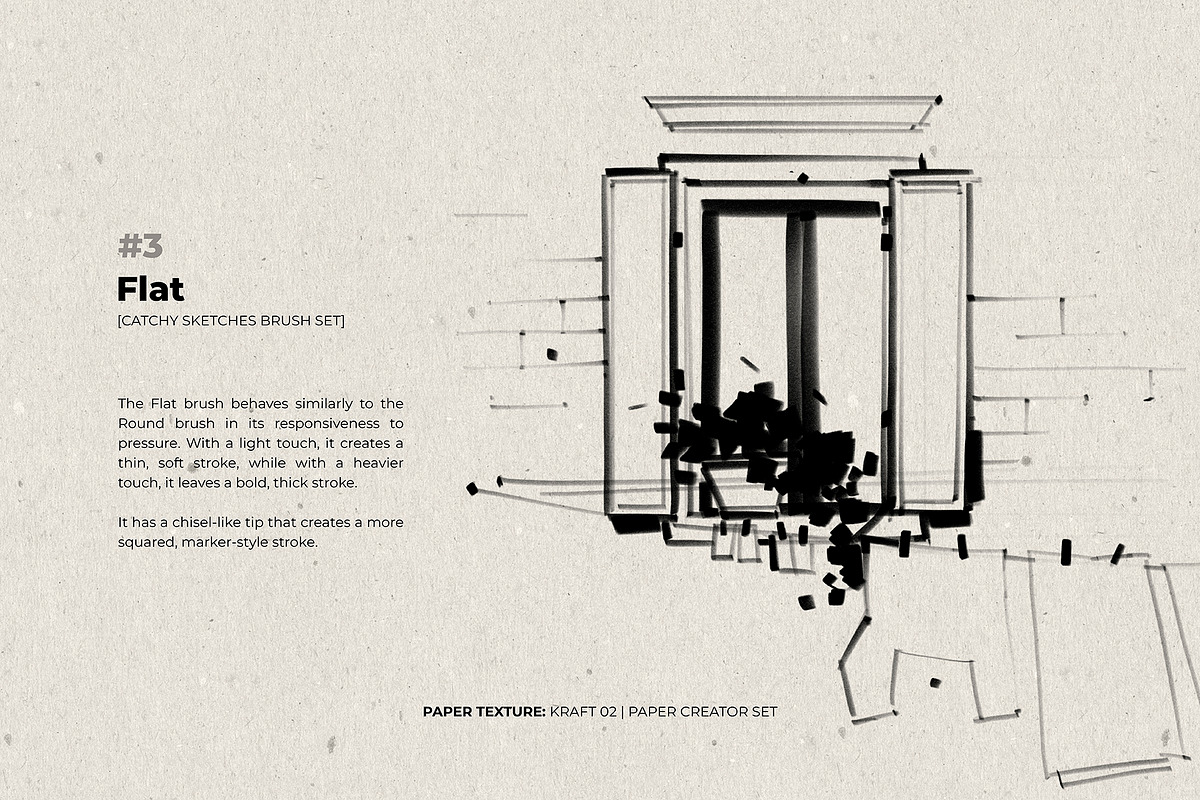 CATCHY SKETCHES Soft Sketch Brushes, a Brush Add-On by Katsia Liat (Jazwinska) (Photo 6 of 8)