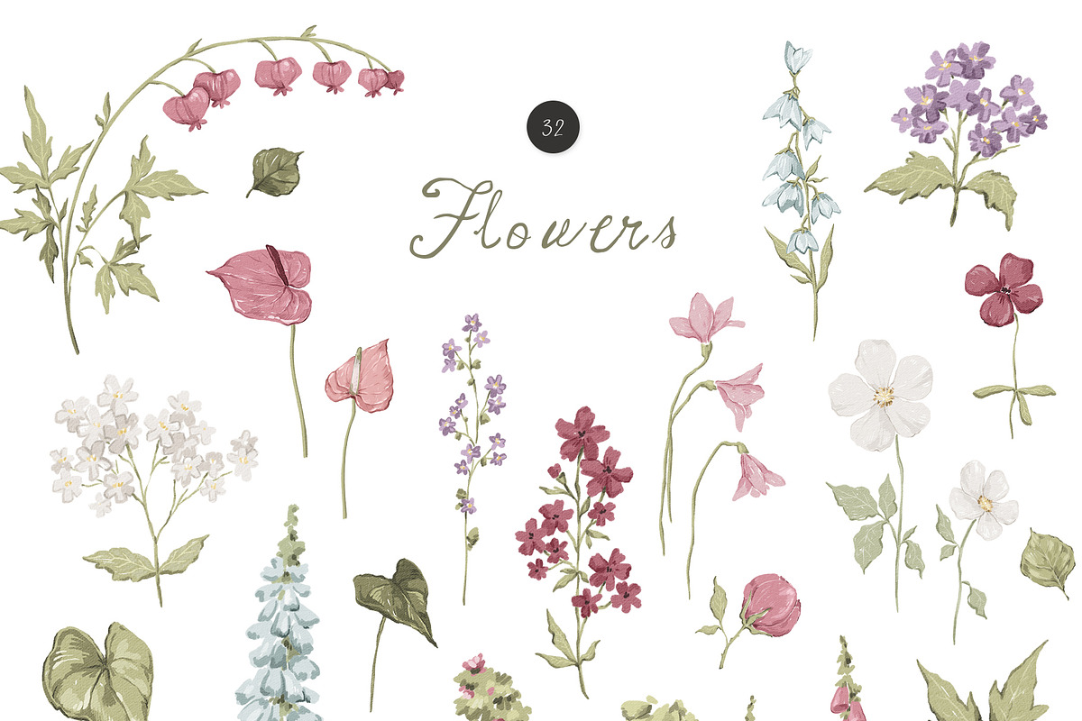 Hand-drawn Romance Whimsy Summer, a Decorative Illustration by Kreker Kate (Photo 7 of 13)