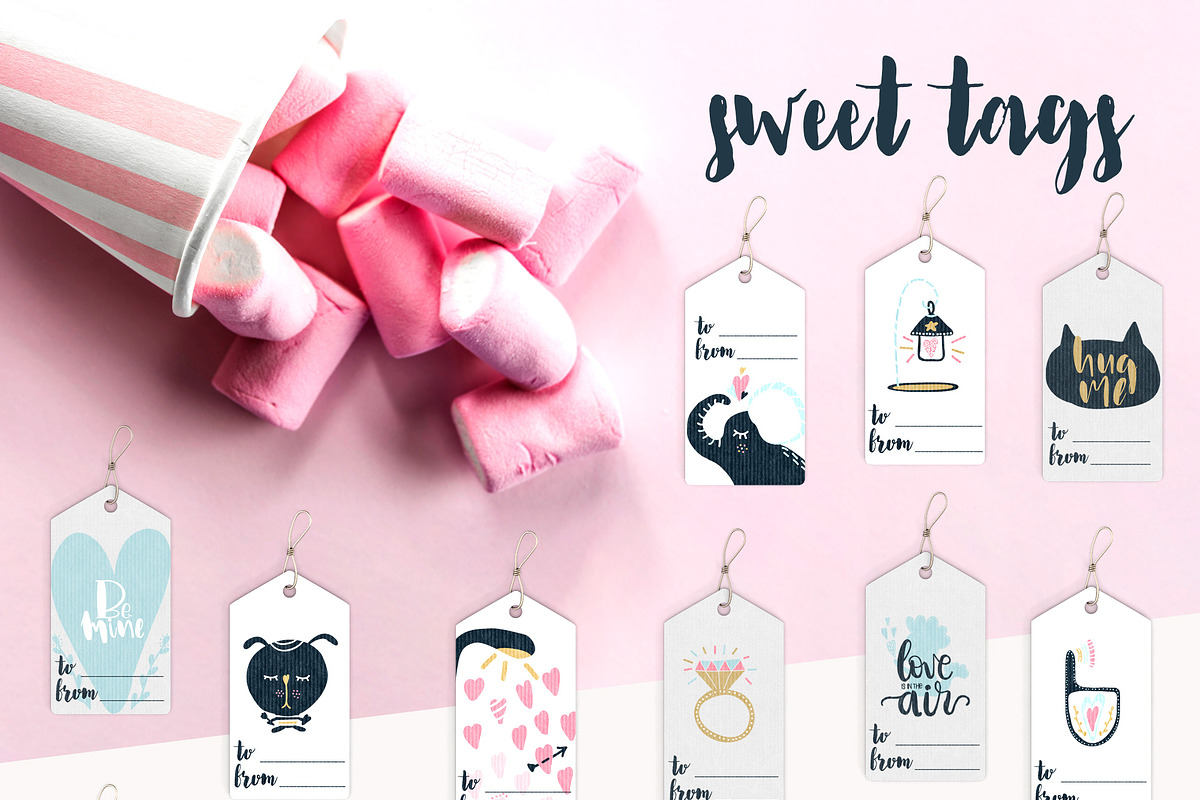 Valentines day illustrations, an Object Graphic by Alyonka_lis (Photo 6 of 11)