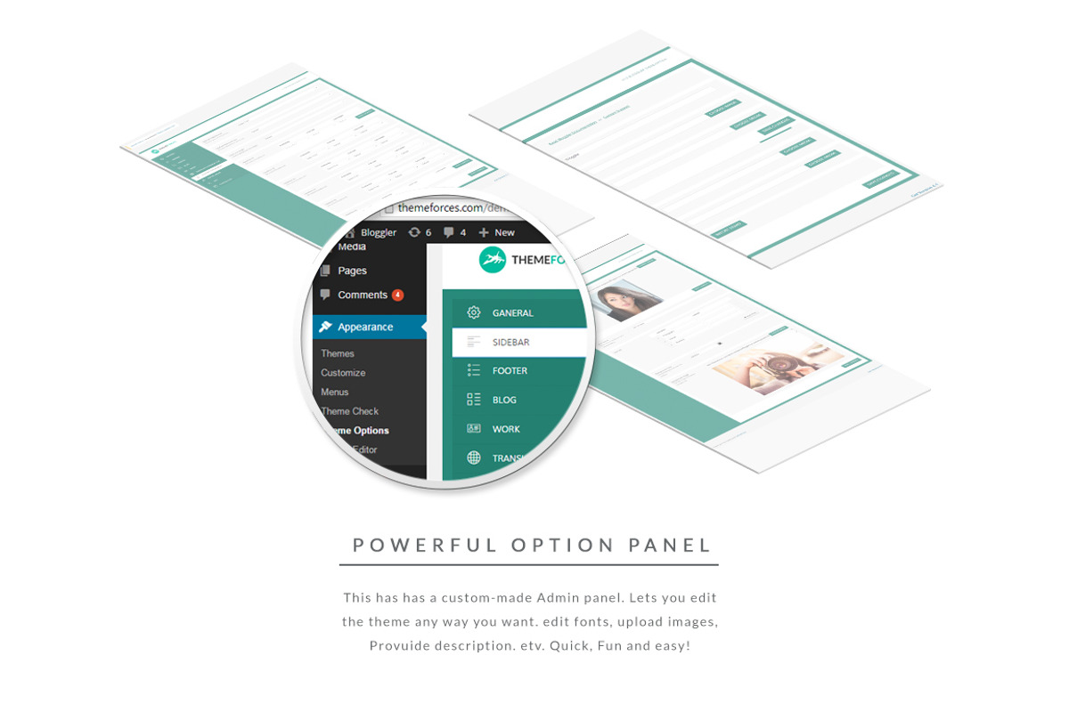 Bloggler Creative Blog, a WordPress Template by ThemeForces (Photo 4 of 5)