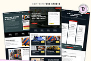 Vehicle Wrap Wix Studio Website, a Wix Template by Template Twist Shop (Thumbnail 2 of 10)