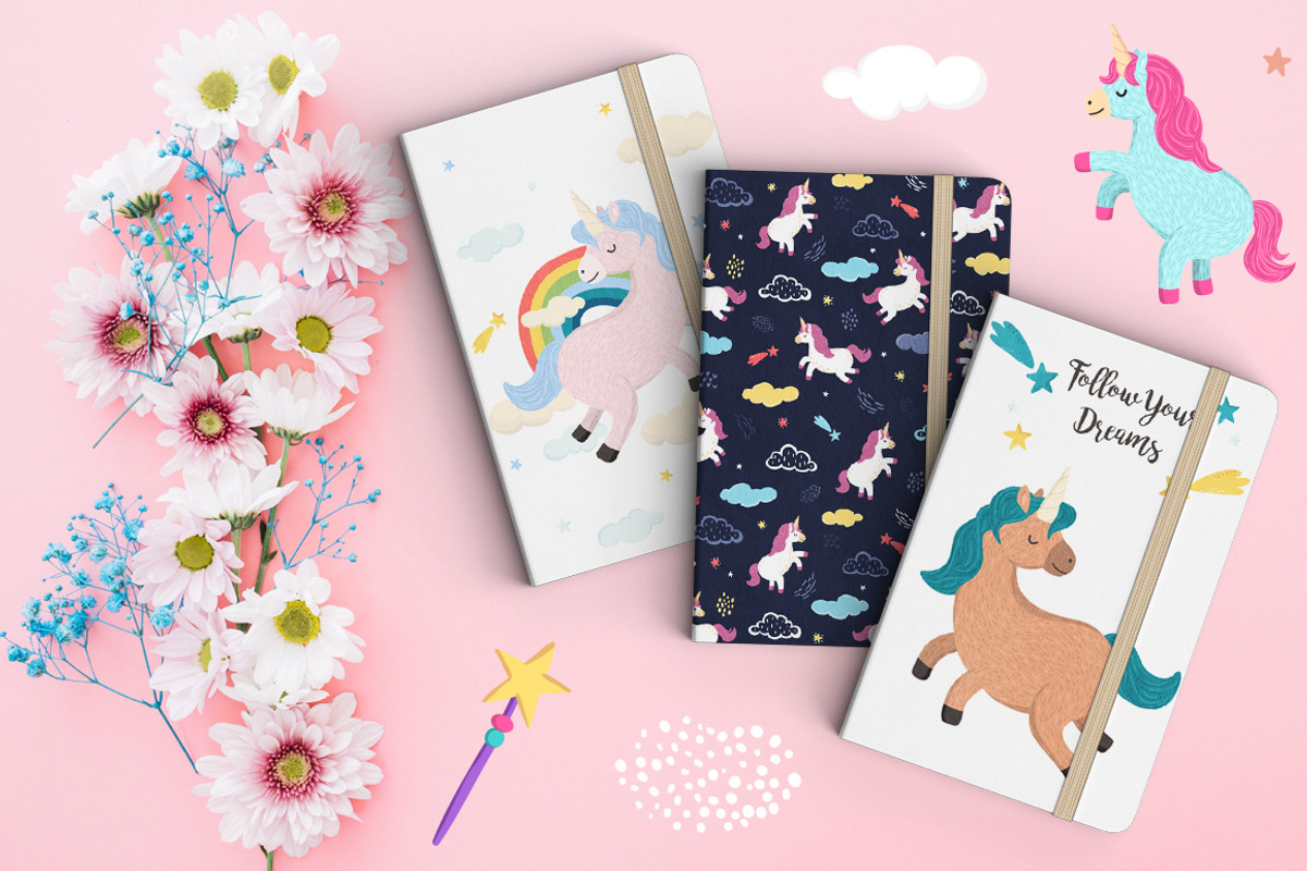 Magical Unicorns, an Animal Illustration by Dasha_D (Photo 4 of 8)