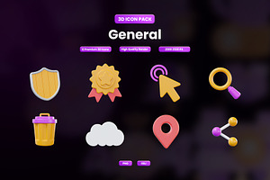 General 3D Icon, an Object Graphic by Artnivora.Std