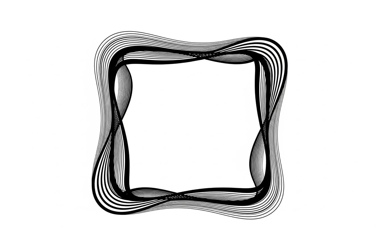 Abstract Line Frame SVG Bundle, an Illustration by yasushie (Photo 18 of 31)