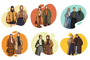 Modern Street Fashion Characters, an Illustration by OtpirusGraphic (Thumbnail 5 of 5)