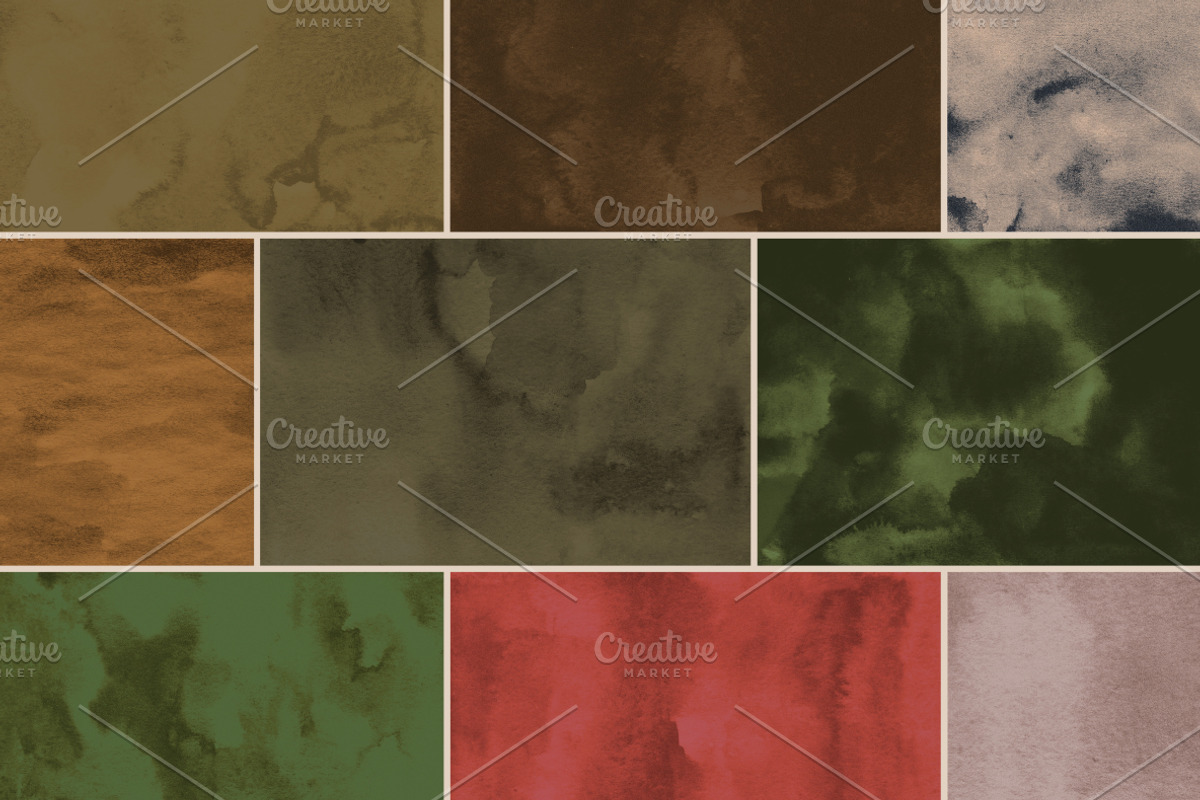 Woodland Autumn Backgrounds Pack, a Background Graphic by Art's and patterns (Photo 3 of 12)