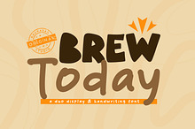 Brew Today - Cozy & Display Font