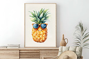 Watercolor Summer Vacation Clipart, an Illustration by Craft Nest (Thumbnail 7 of 9)