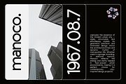 Manoco Modern Sans Serif Font, a Sans Serif Font by Vadovastd (Thumbnail 4 of 7)