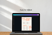 Retro Diner Menu Template I Canva, a Flyer Template by The Social Stuff (Thumbnail 9 of 10)